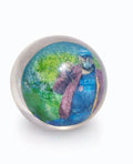 Personalized memorial globe w/ stand